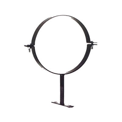 Abrazadera Para Salida De Humos, Negro (pintura anticalÃ³rica hasta 600Âº)