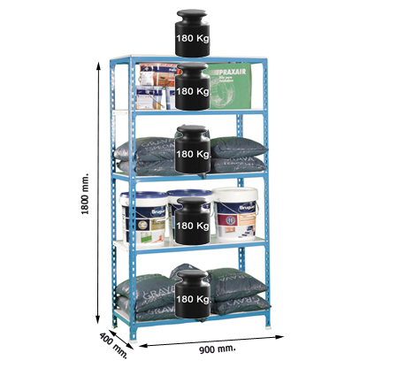 EstanterÃ­a Simonclick 5/400 SIMON RACK