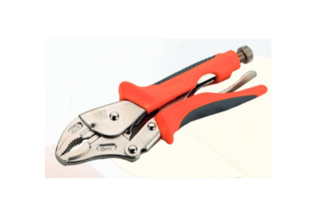 Tenaza grip bocas curvas con corte