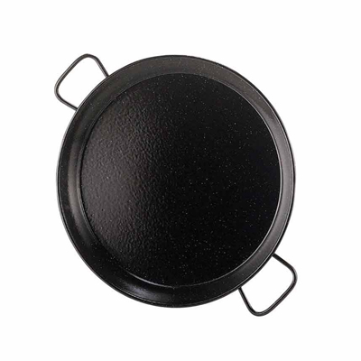 Paellera valenciana esmaltada, de 4 a 25 plazas