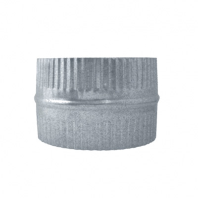 Manguito uniÃ³n Salida de humos, Acero Inoxidable