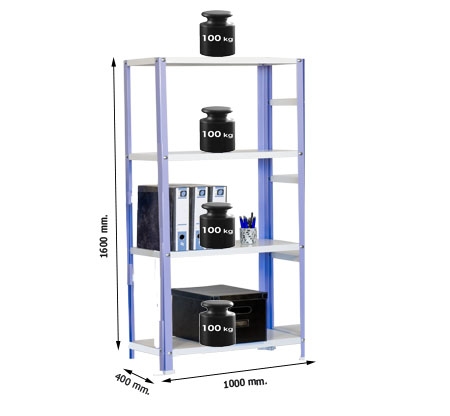 EstanterÃ­a Homeclassic Colour Plus 4/400 SIMON RACK