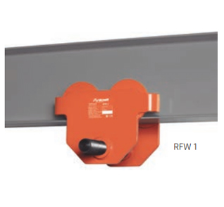 Carro de polipasto Serie RFW de unicraft